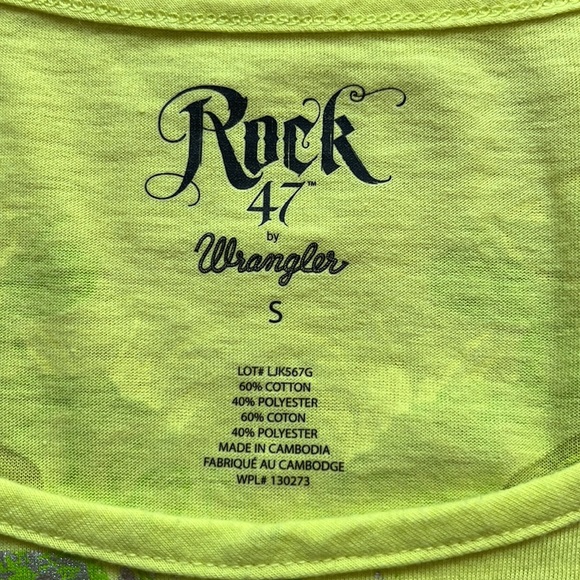 Rock 47 size small t-shirt - Picture 2 of 3